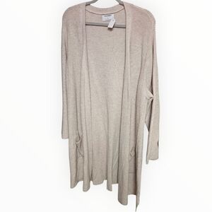 Old Navy Cream Open-Front Cardigan Sweater